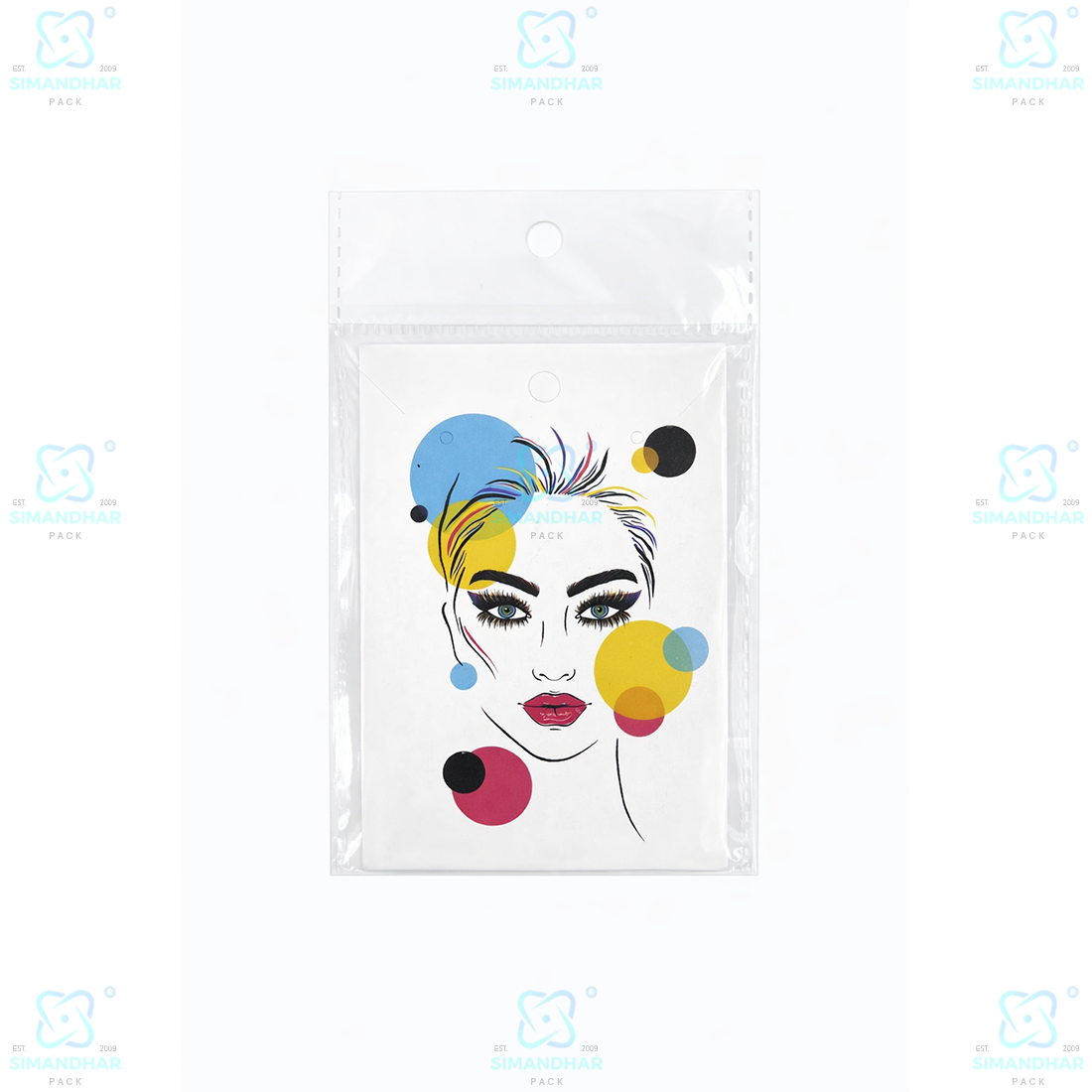 Baby Chain Jewellery Card Velvet Finish | Pendant & Mangalsutra Display Card