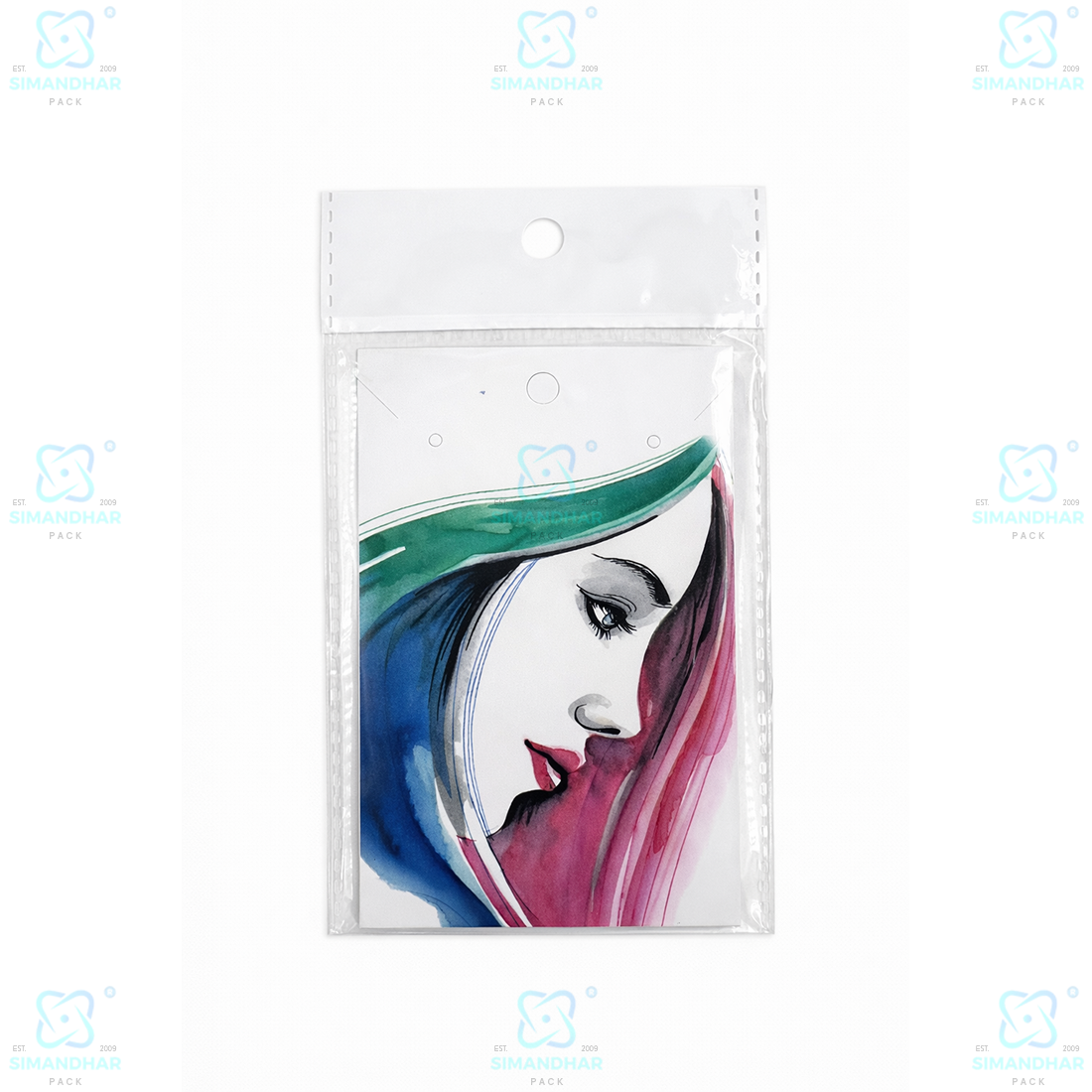 Premium Baby Chain Pendant Card | Jewellery Packing Display Card for Necklace & Chaina