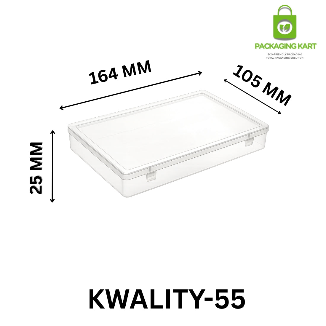 Square Shape Plastic Jewellery Organizer Box for Ring, Earring & Chain