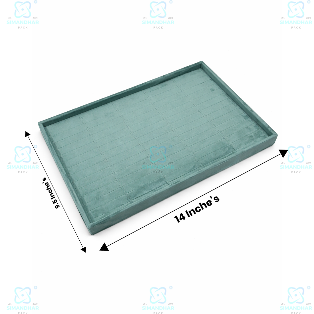 Velvet Necklace Display Tray for Jewellery Storage & Display