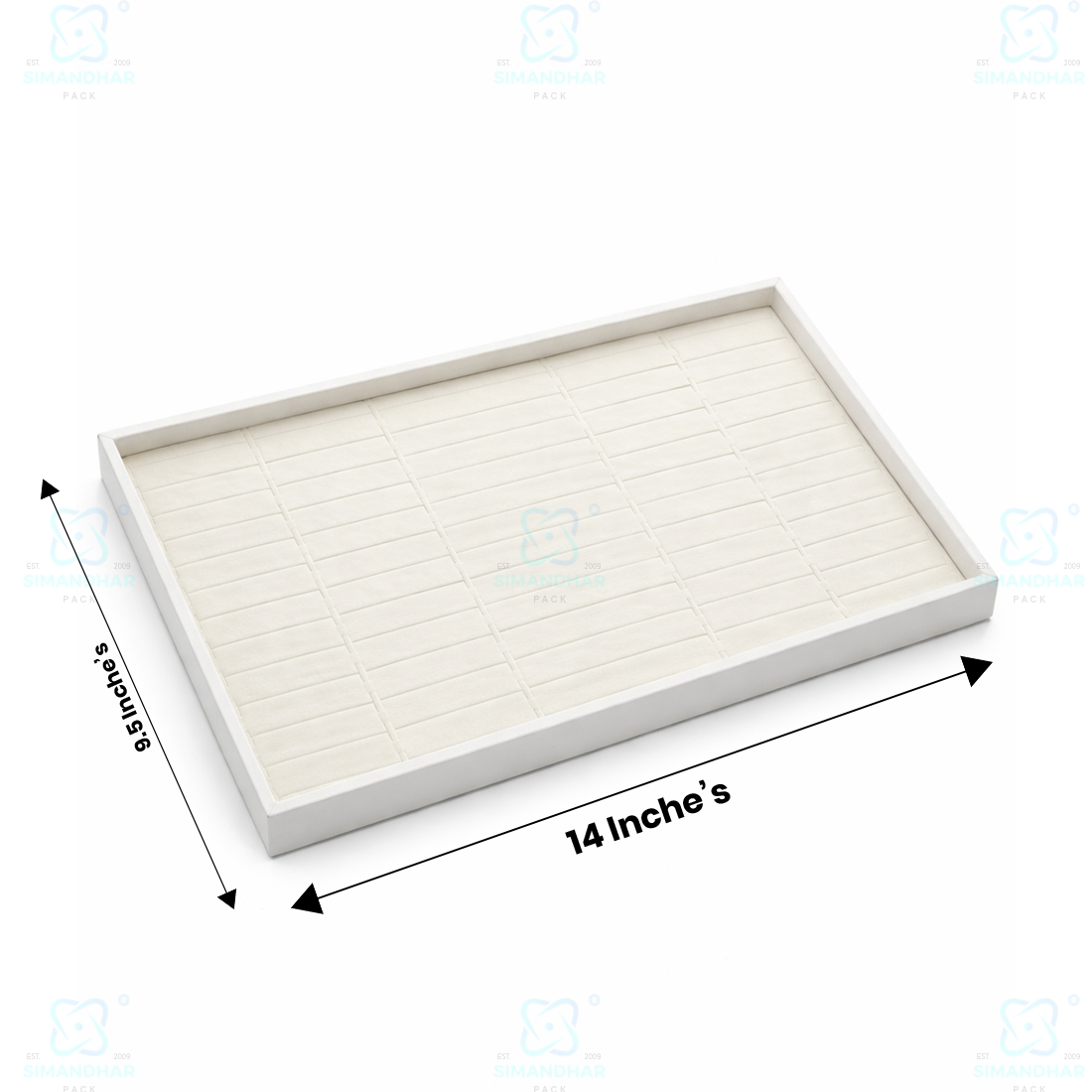 Premium Bracelet & Kada Display Tray for Jewellery – Velvet Organizer