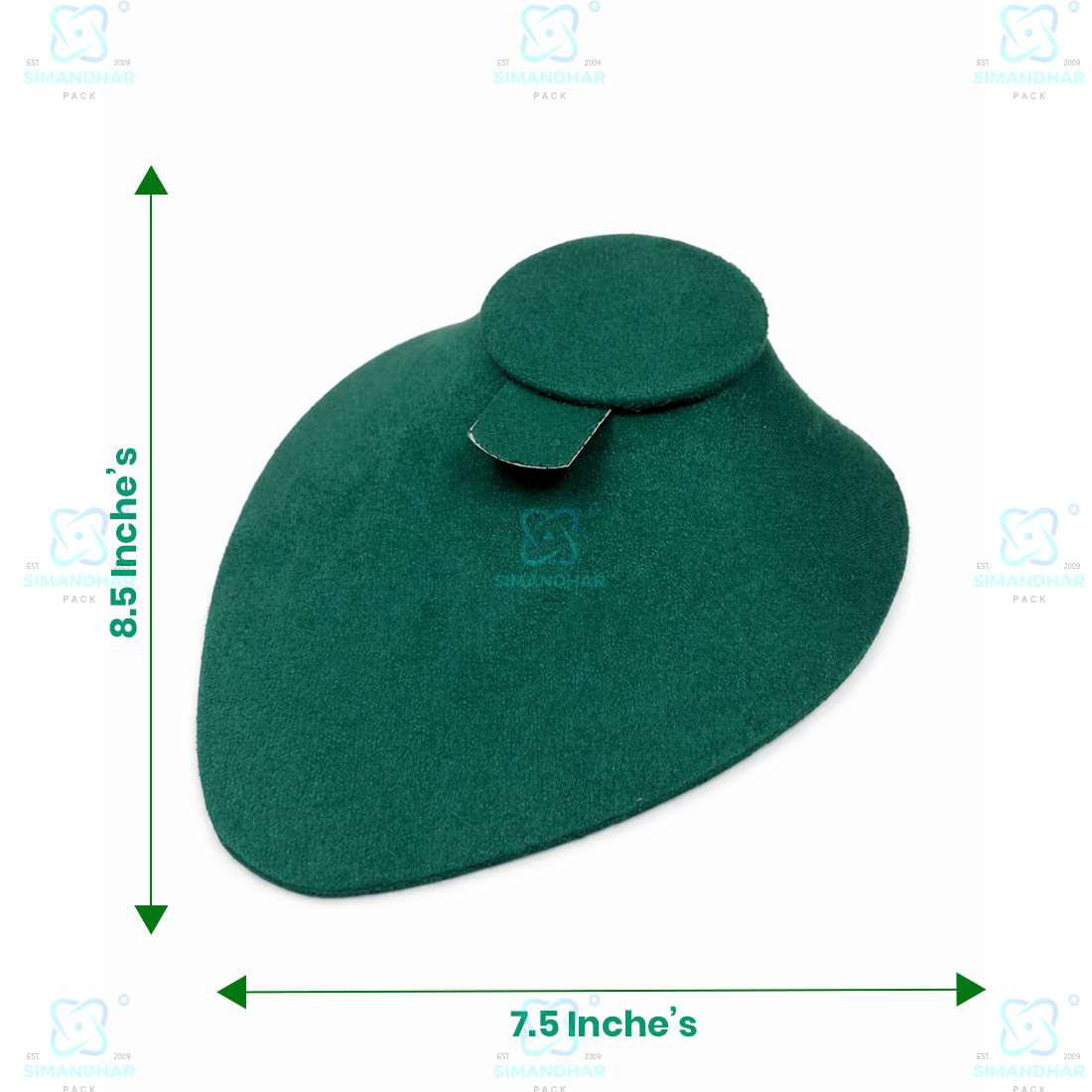 Velvet Jewellery Display Dummy for Necklaces & Pendants