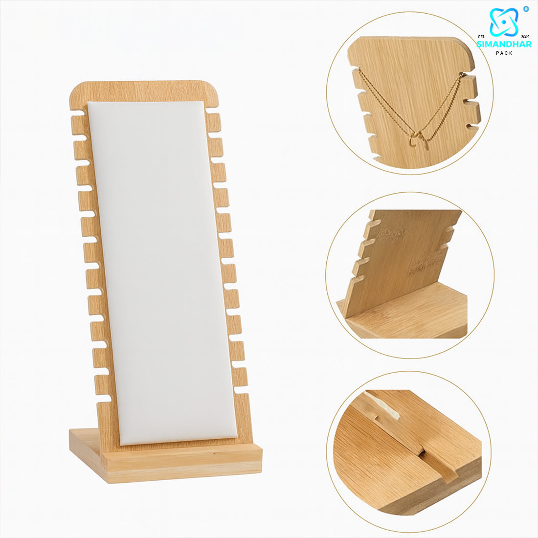 Fancy Chain Pendant Jewellery Stand – Elegant Display Organizer for Shop & Home