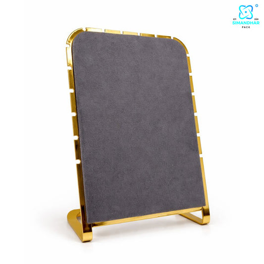 Luxury Velvet Chain Display Stand for Jewellery Showcase