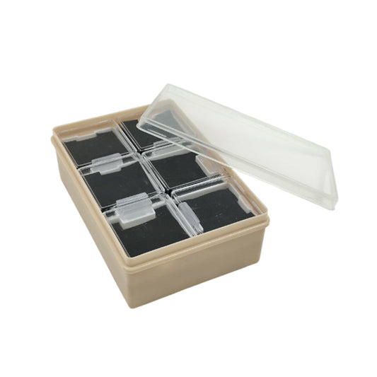 Stylish Blue Velvet Plastic Jewellery Box – Mangalsutra & Earrings Organizer