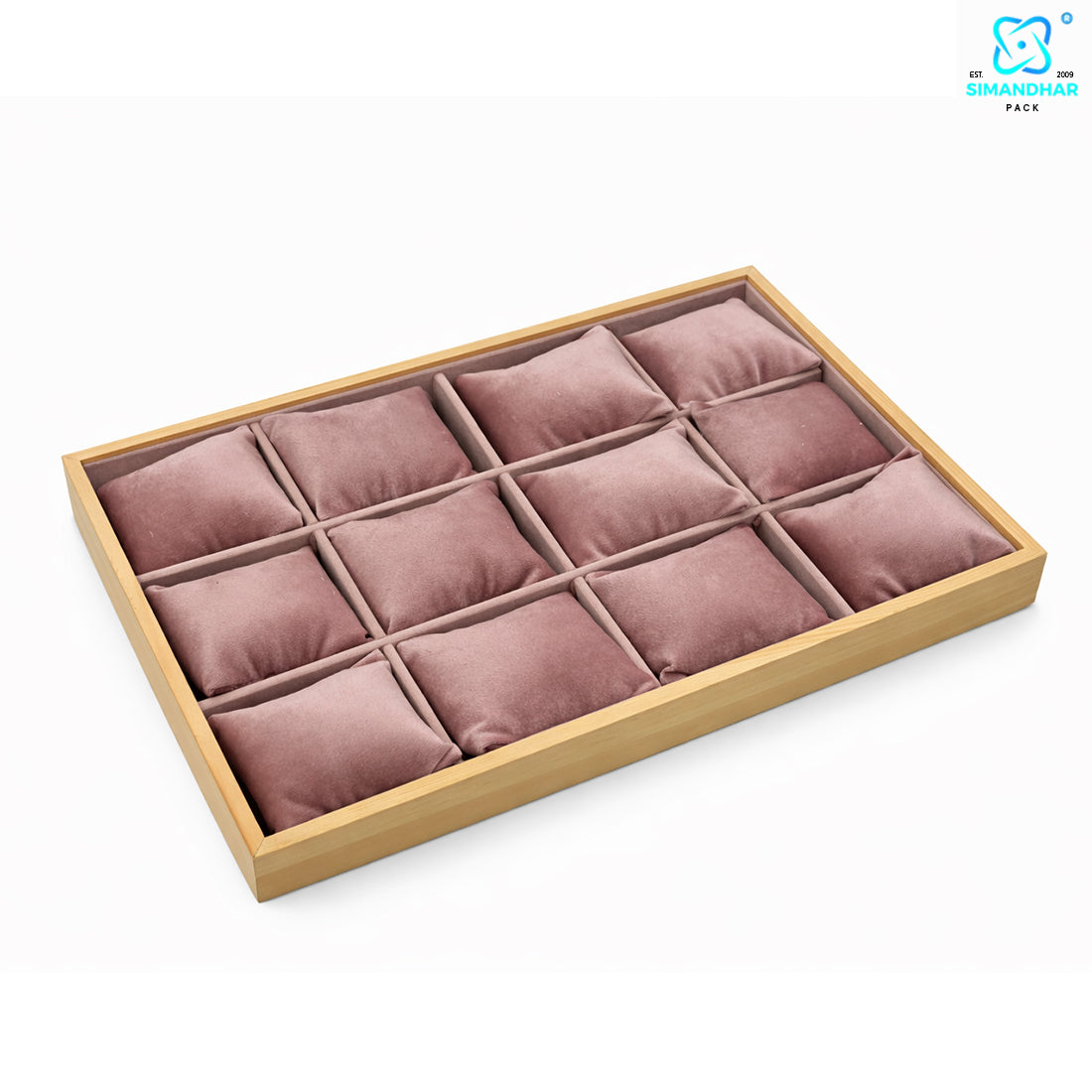 Premium Watch, Kada & Bracelet Cushion Tray for Jewellery Display