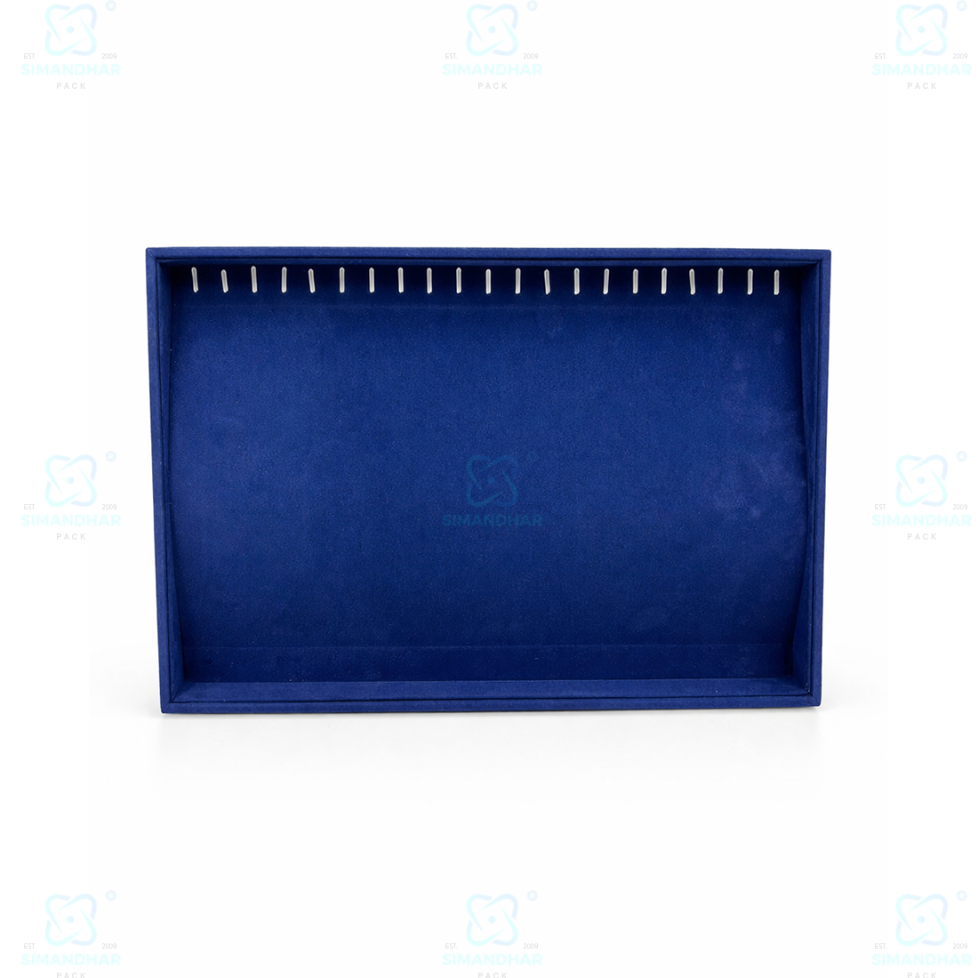 Luxury Velvet Chain Tray for Necklace & Pendant Display