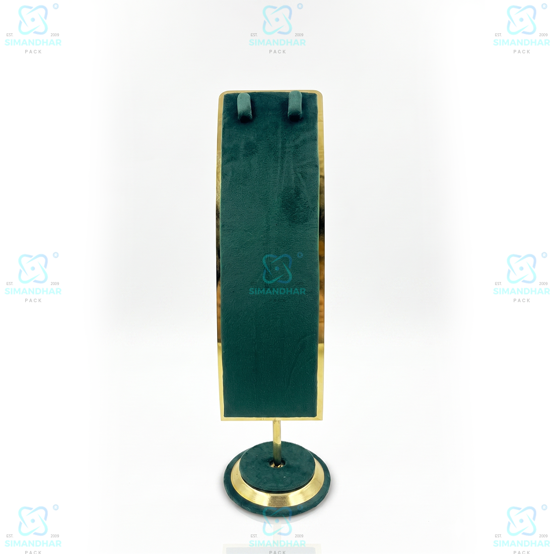 Luxury Velvet Jewellery Bust Stand for Necklace and Pendant Collection