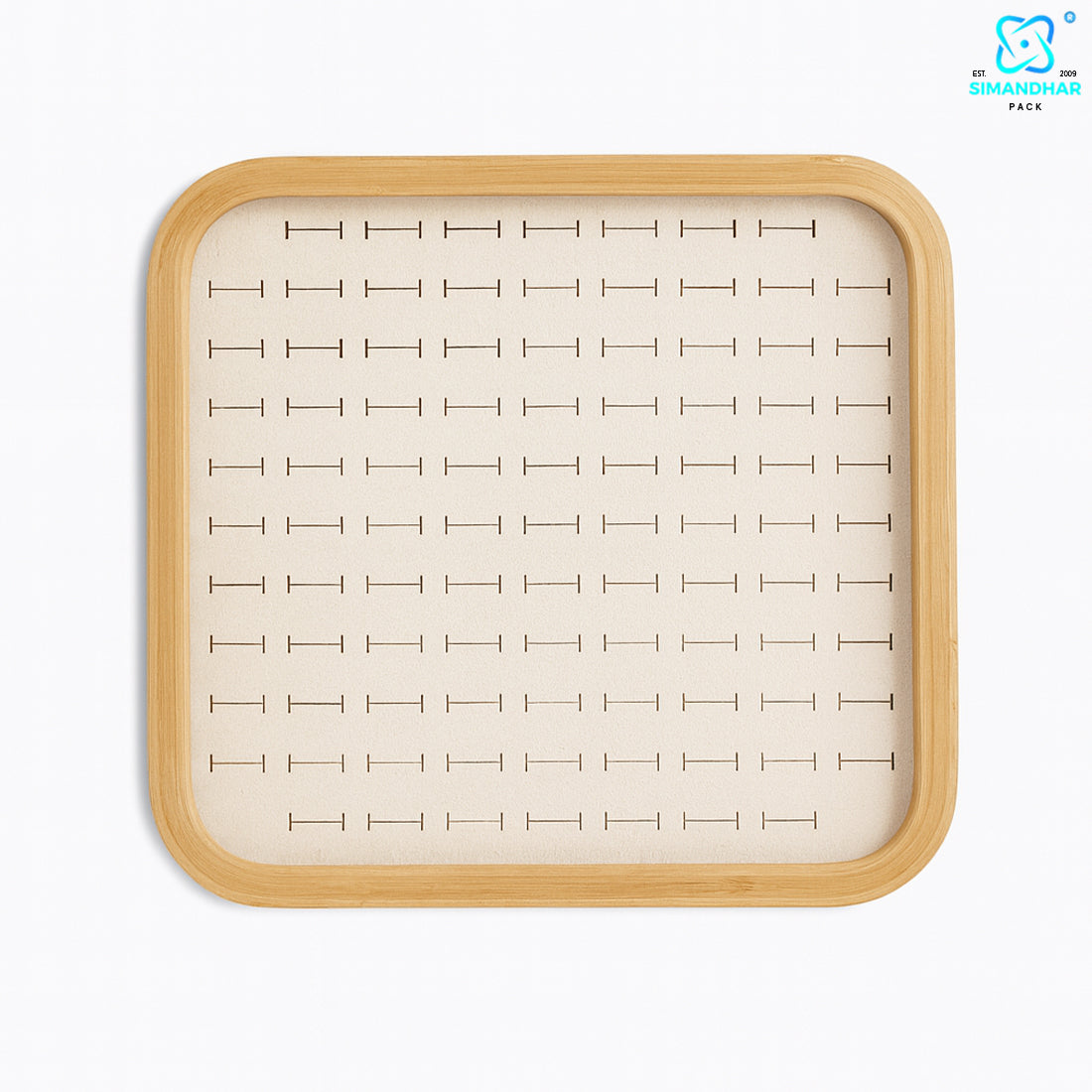 Premium Green Jewellery Ring Tray – Elegant Storage Solution