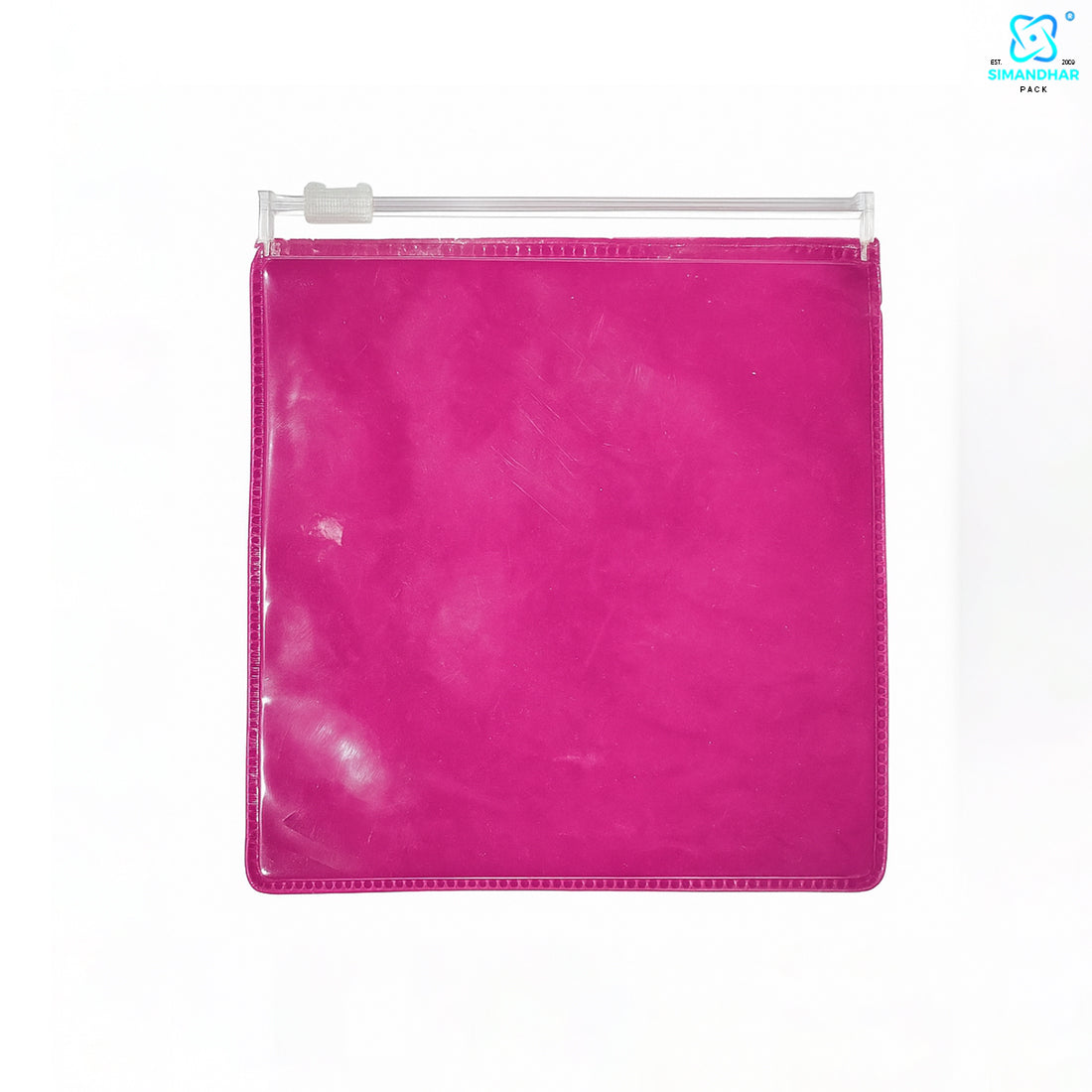 PVC Clear Pink Jewelry Bag – Perfect for Gift Packaging & Display