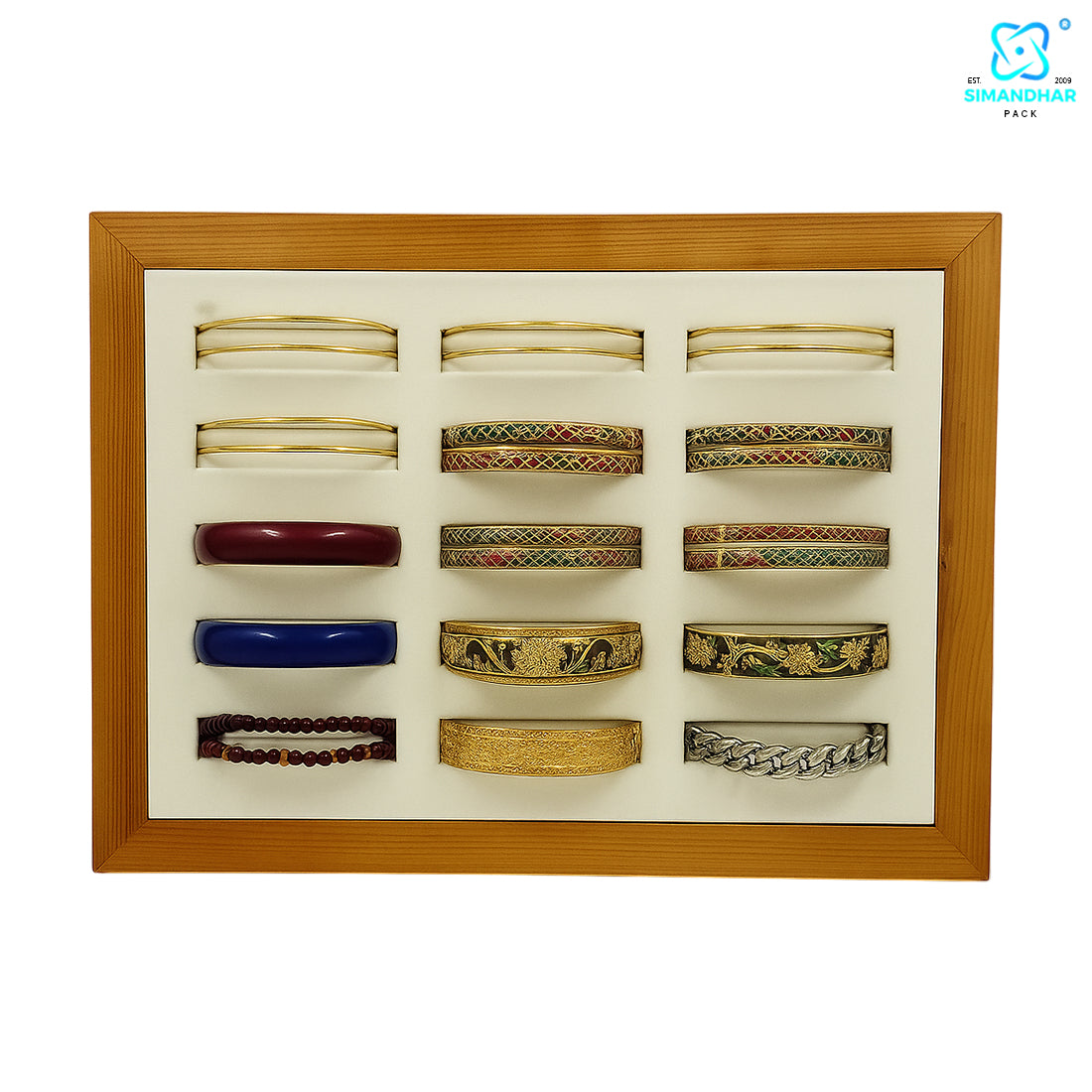 Premium Velvet Bracelet & Kada Box – Elegant Jewellery Packaging Regular price