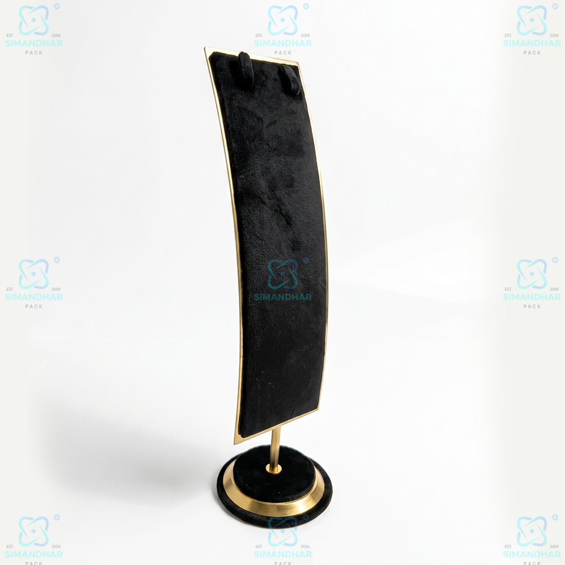 Luxury Velvet Jewellery Bust Stand for Necklace and Pendant Collection