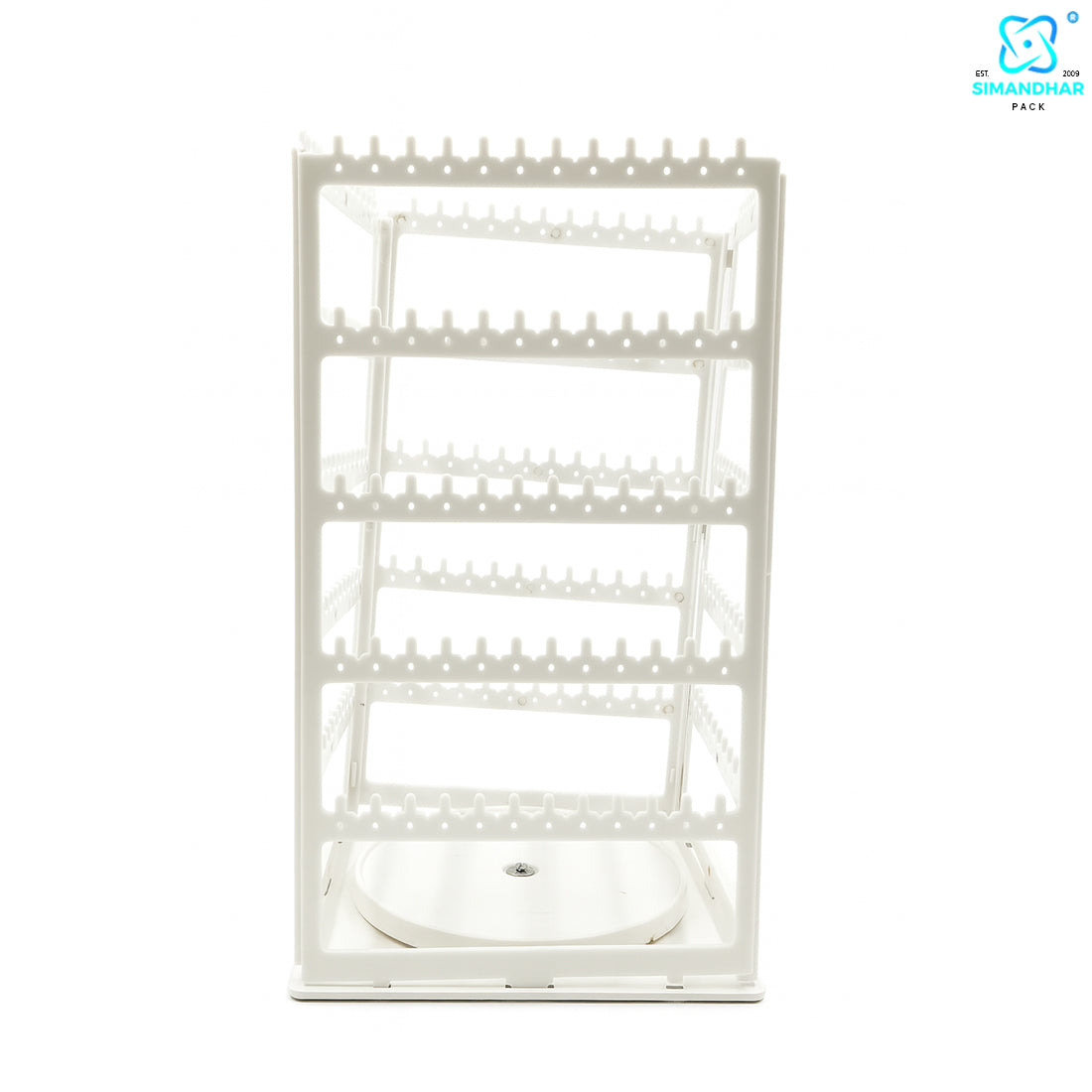 360 Degree Square Earring Stand Plastic Rotating Display (Copy)
