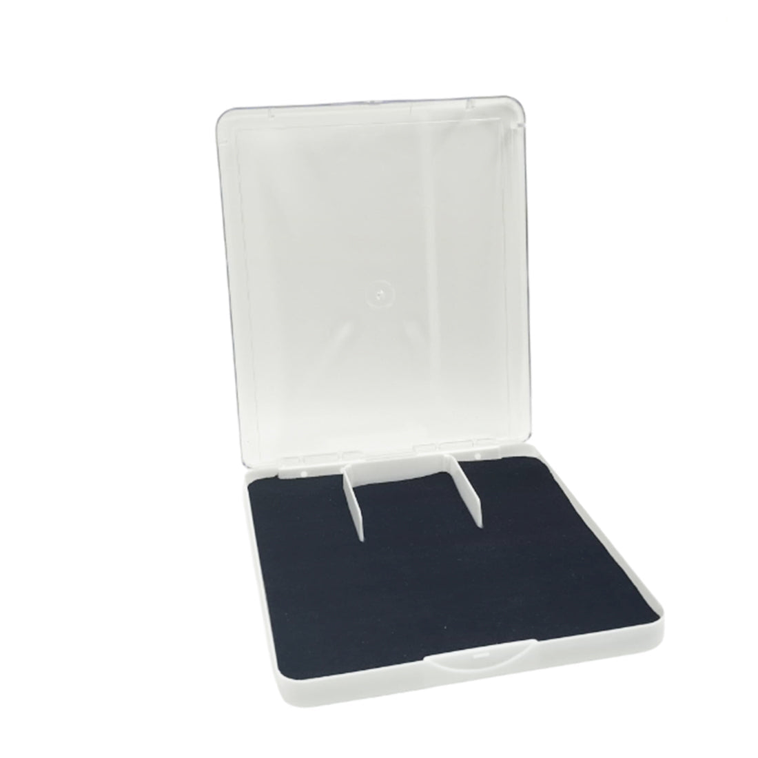 Blue Velvet Plastic Jewellery Gift Box for Necklace & Earring