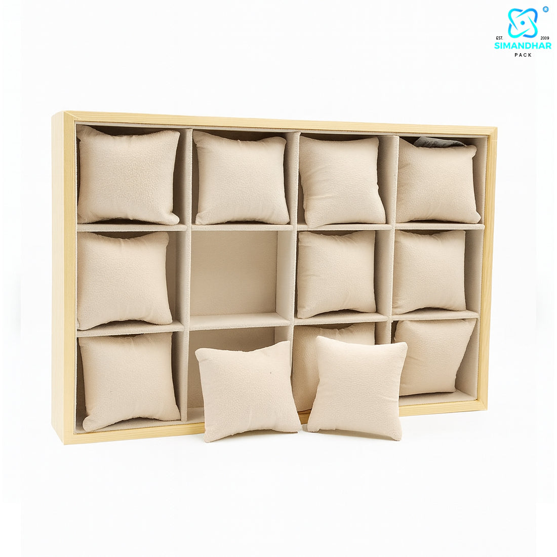 Cream Colour Fancy Stand for Bangle & Bracelet – Elegant Jewellery Display