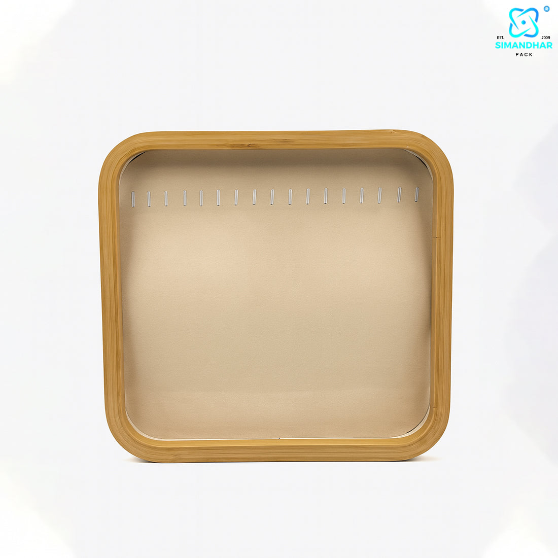 Cream Color Jewellery Tray for Chains, Pendants & Necklaces