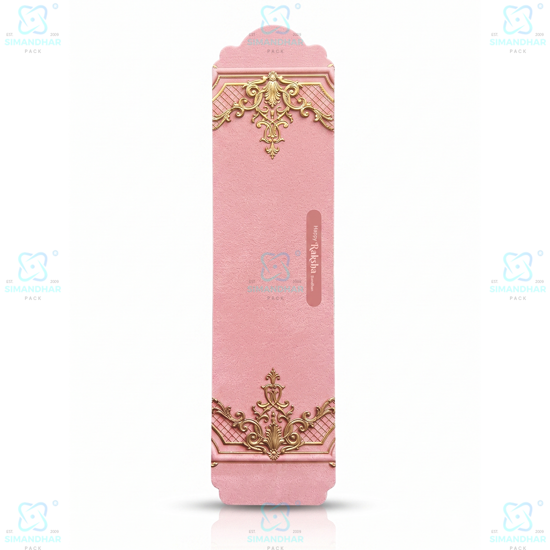 Premium Fancy Rakhi Card for Raksha Bandhan Gift Packaging