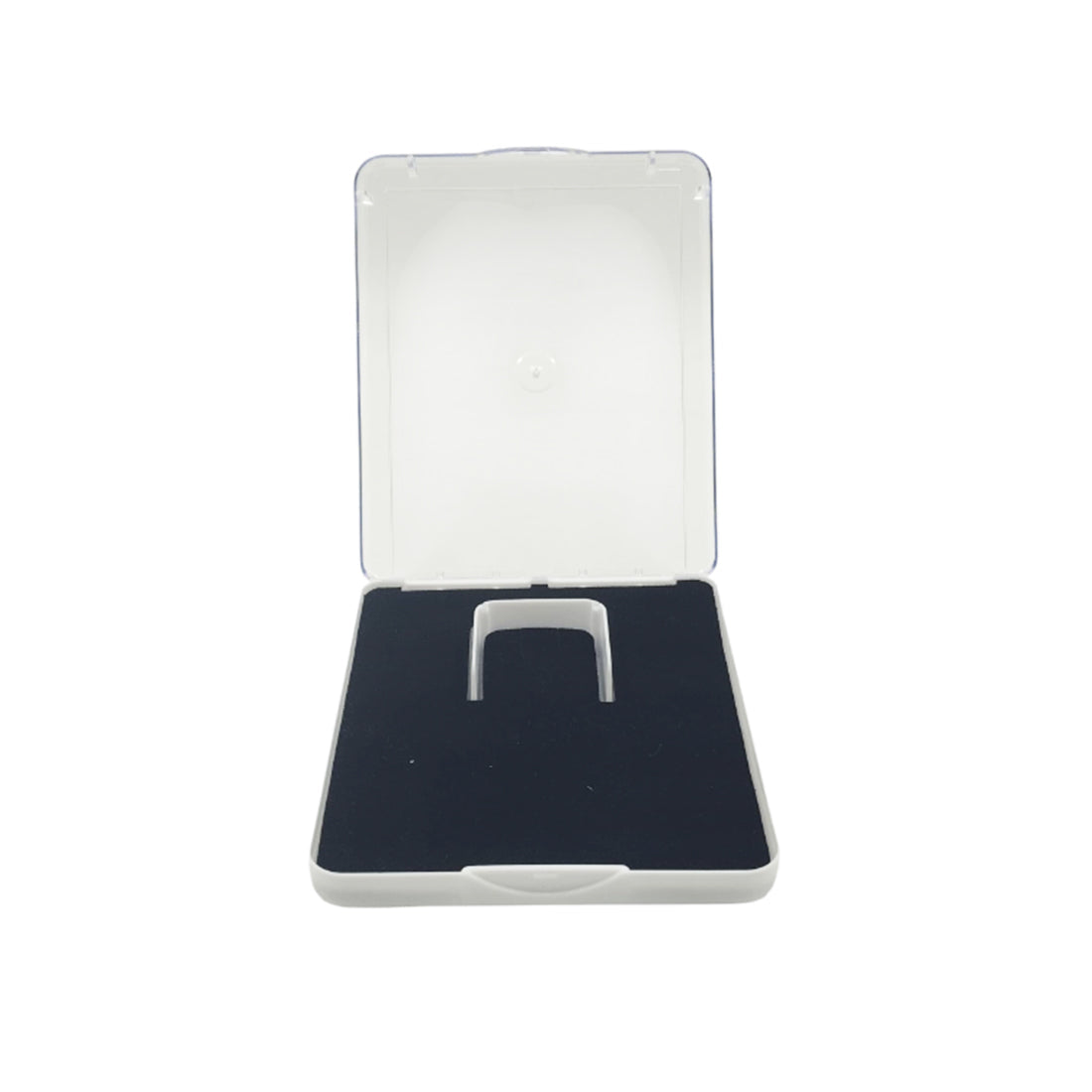 Premium Blue Velvet Plastic Box – Necklace & Earrings Jewellery Organizer