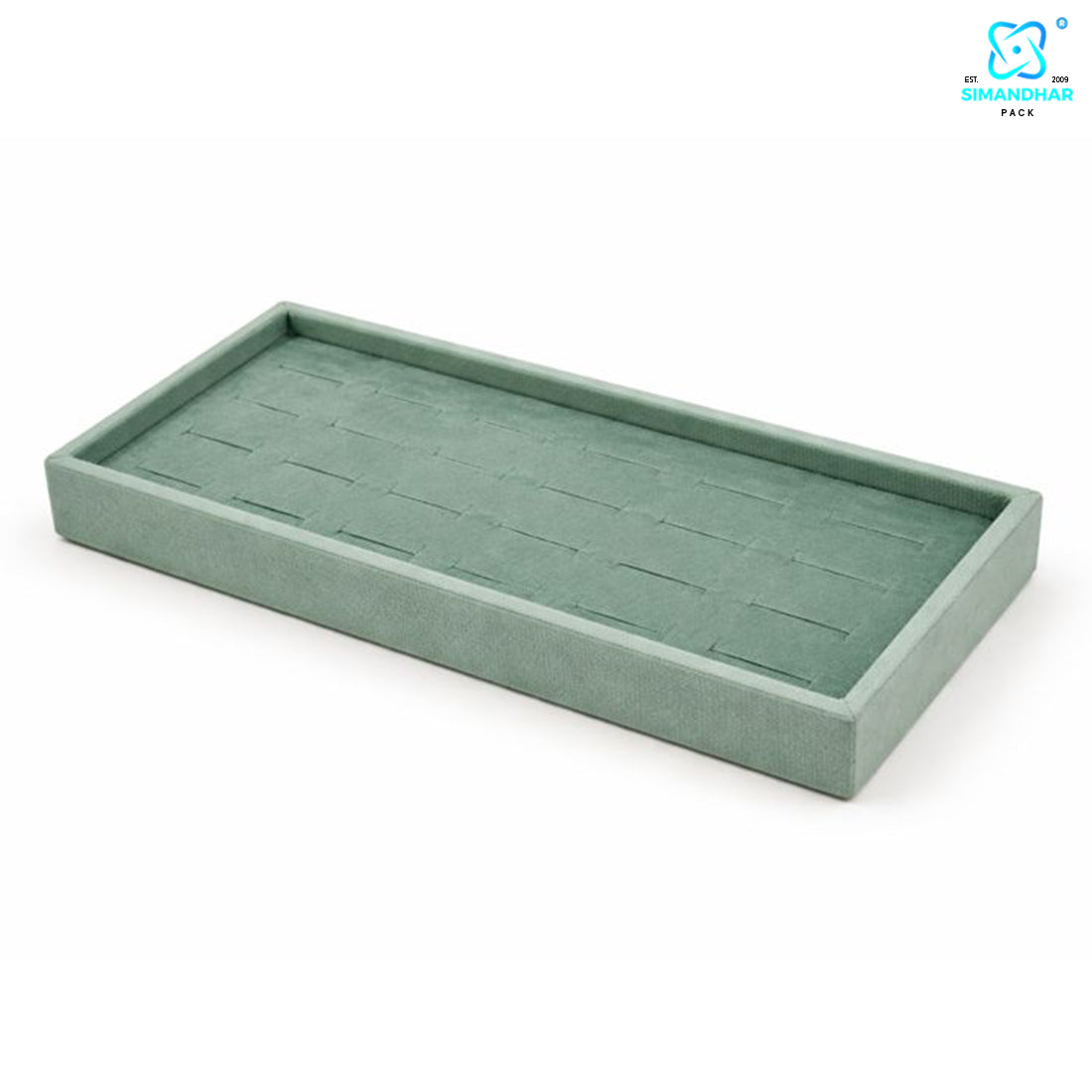 Premium Velvet Jewellery Ring Tray for Elegant Display