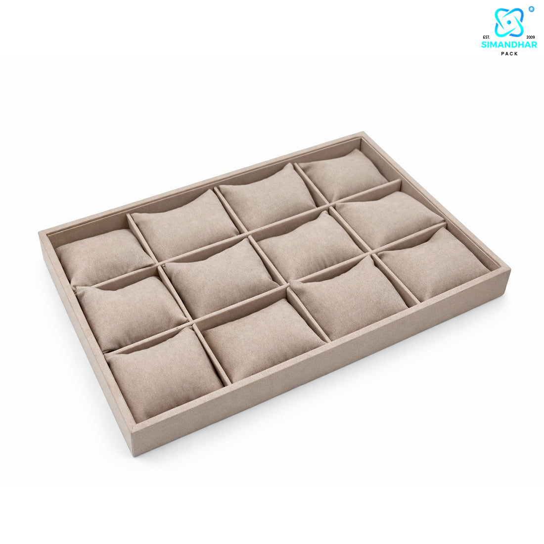 Premium Watch, Kada & Bracelet Cushion Tray for Jewellery Display