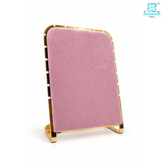 Elegant Velvet Necklace & Chain Display Stand for Jewellery