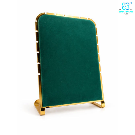 Designer Velvet Jewellery Chain Stand for Pendant Display