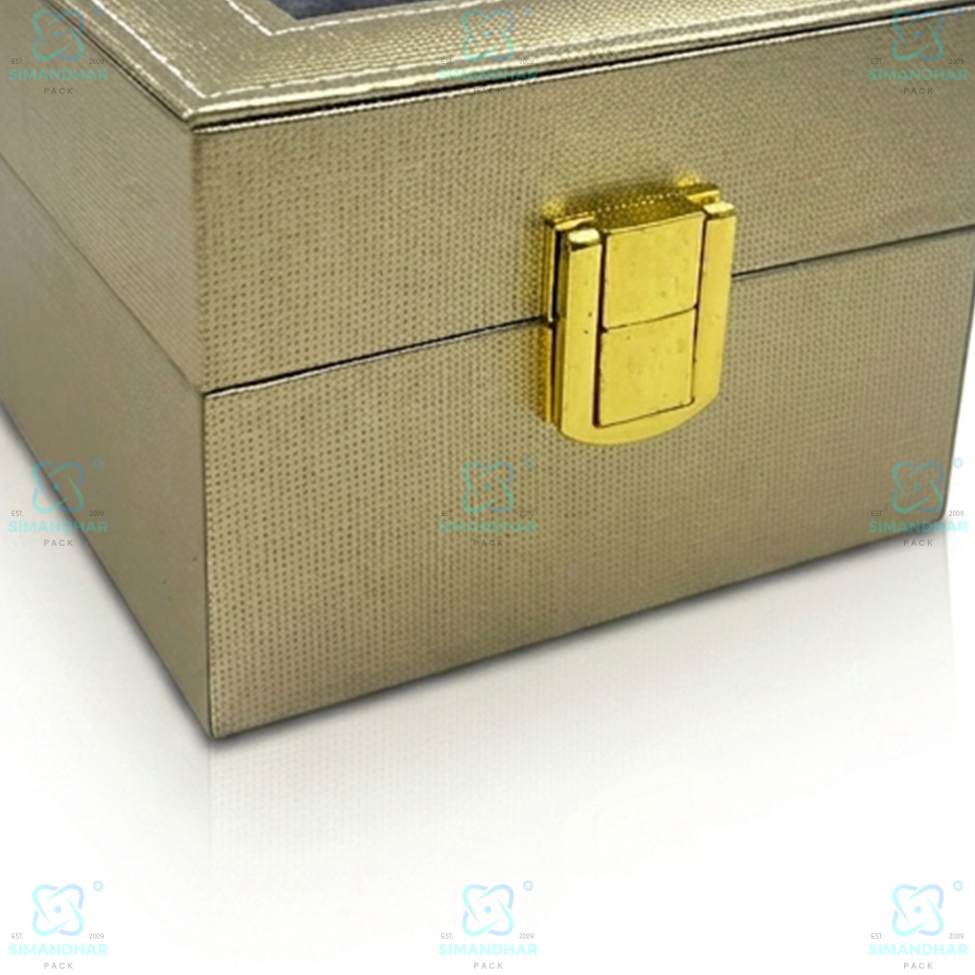 Premium Leather Velvet 2 Slots Watch Box for Men & Women – Luxury Watch Storage Case