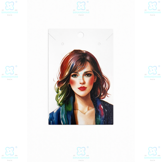 Baby Chain Jewellery Card | Premium Pendant Packing Display Card