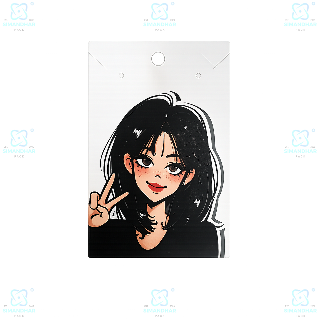 Premium Baby Chain Pendant Card | Jewellery Packing Display Card for Necklace & Chain