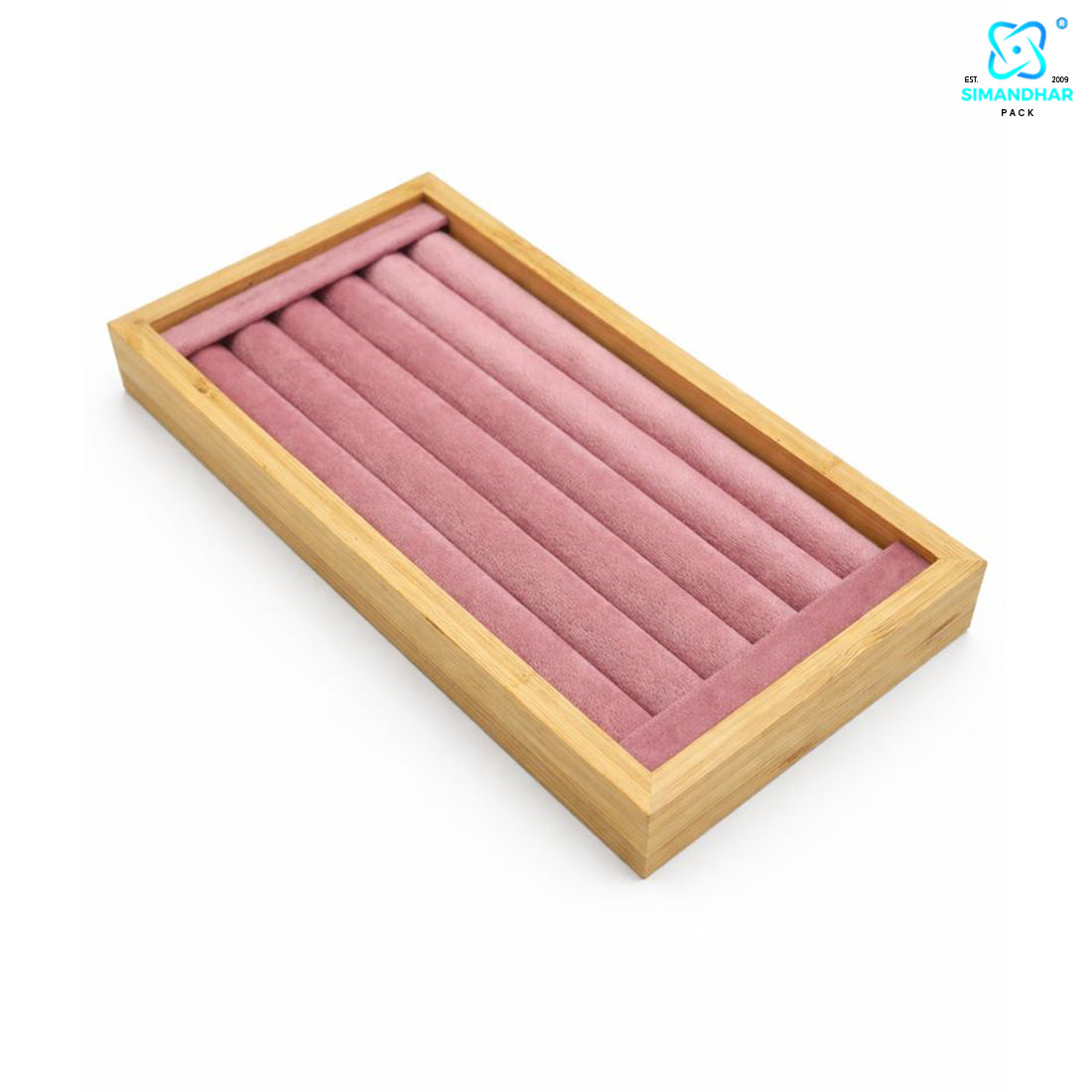 Premium Velvet Kada Tray for Jewellery Display – Elegant Bangle Organizer