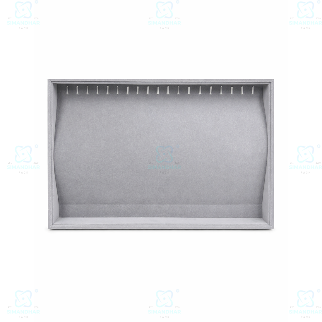 Premium Velvet Chain Tray for Jewellery Display – Elegant Organizer