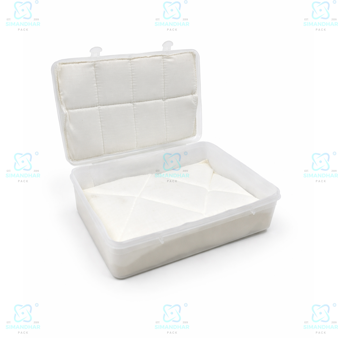 Compact Plastic Jewellery Organizer with Cushion Cotton Padding – Anti Tarnish Storage Box