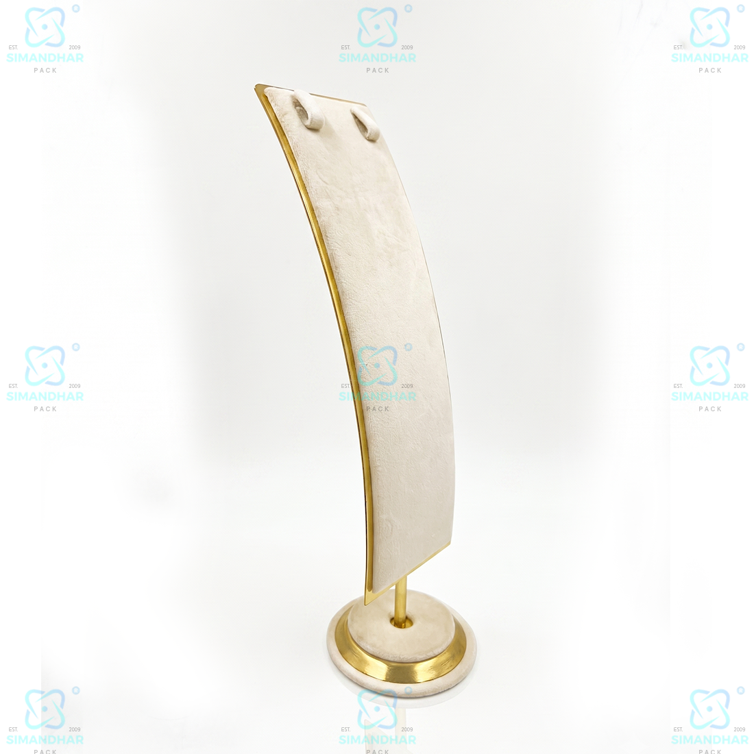 Luxury Velvet Jewellery Bust Stand for Necklace and Pendant Collection