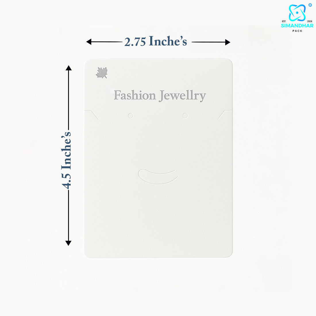Durable Necklace Display Holder Cards for Jewelry Shops