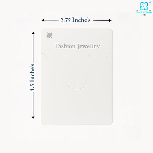 Durable Necklace Display Holder Cards for Jewelry Shops