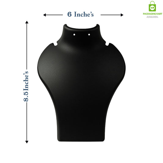 Compact Plastic Necklace Display Stand for Small Spaces