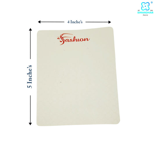 Durable Necklace Display Holder Cards for Jewelry Shops