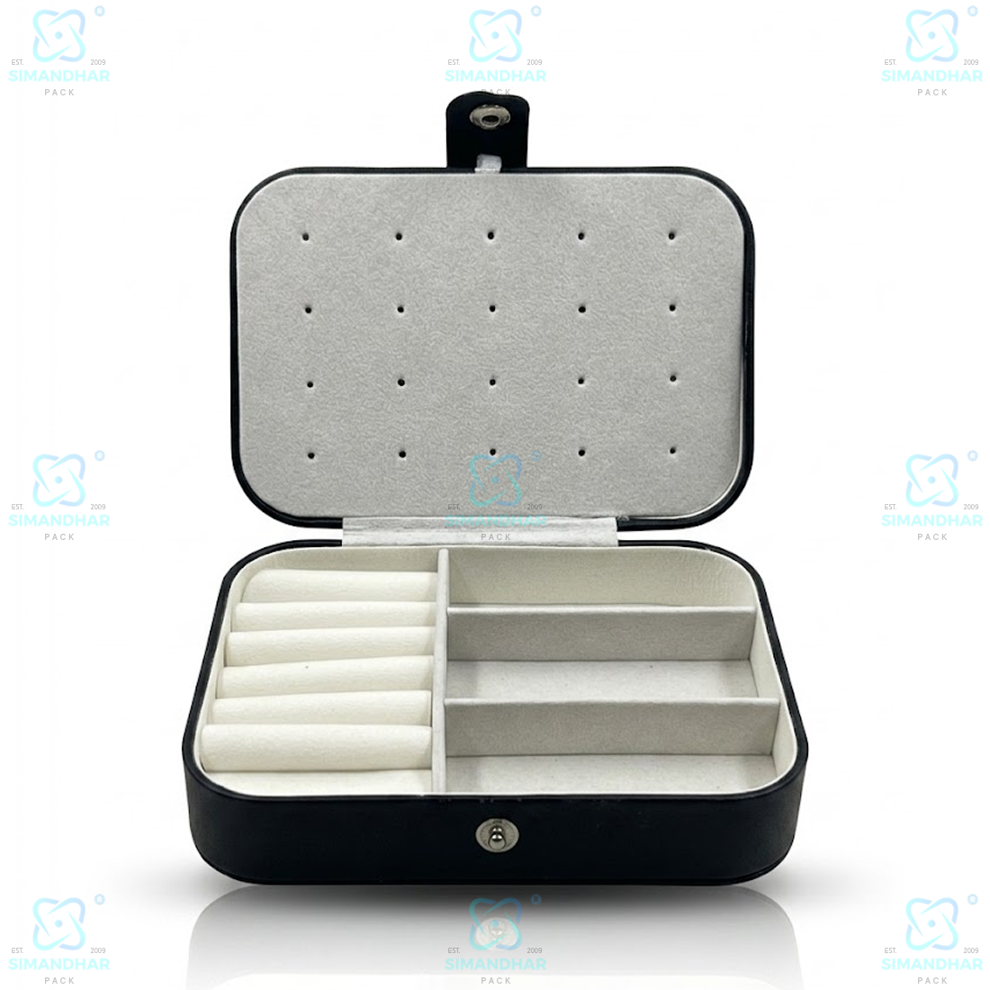 Jewellery Organizer Case for Rings, Earrings, Necklaces & Bracelets