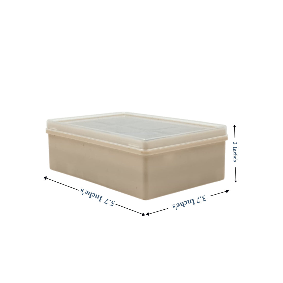 Stylish Blue Velvet Plastic Jewellery Box – Mangalsutra & Earrings Organizer