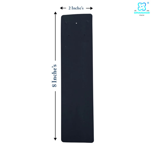 Premium Black Set Card for Fashion Jewellery Presentation