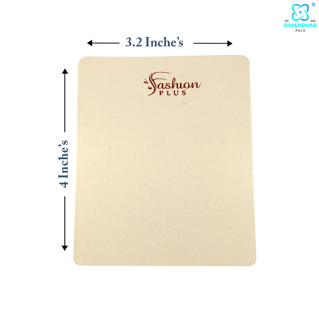 Durable Necklace Display Holder Cards for Jewelry Shops