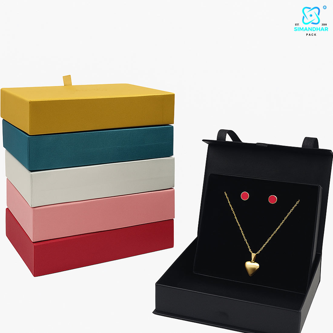 Fancy Paper Box for Jewellery Organizer – Stylish & Durable Storage