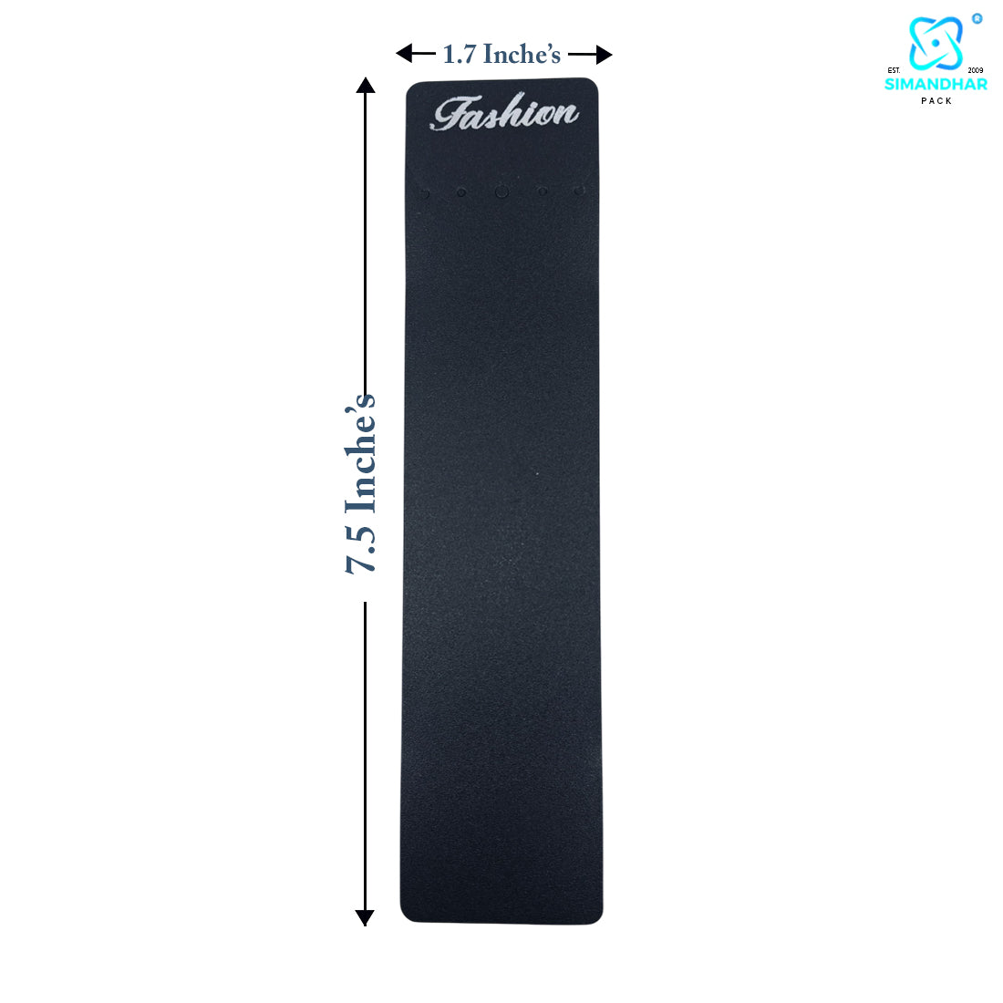Premium Black Set Card for Fashion Jewellery Presentation