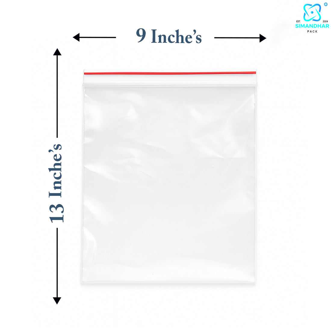 Transparent Zip Lock Bag for Food and Jewellery Packaging