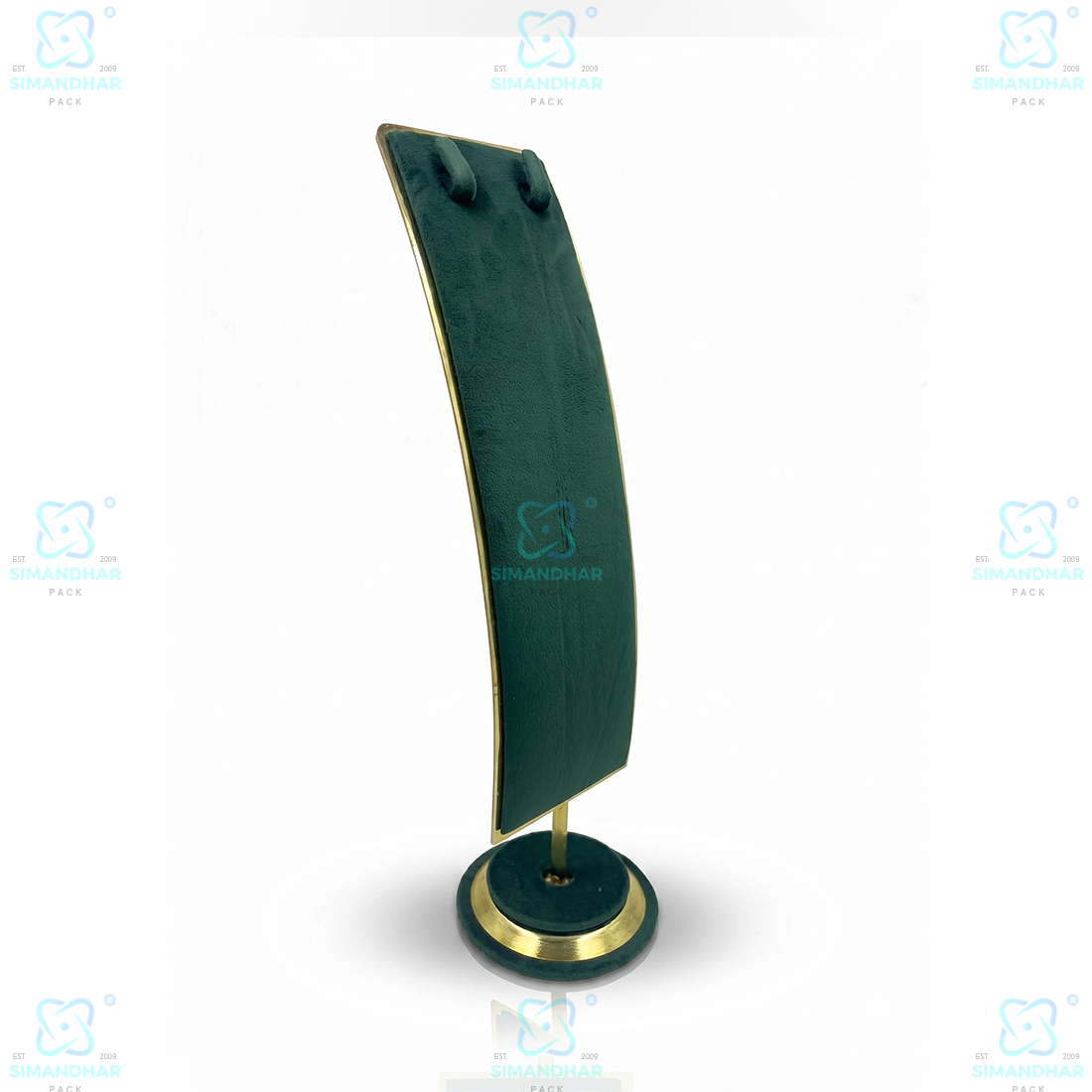 Luxury Velvet Jewellery Bust Stand for Necklace and Pendant Collection