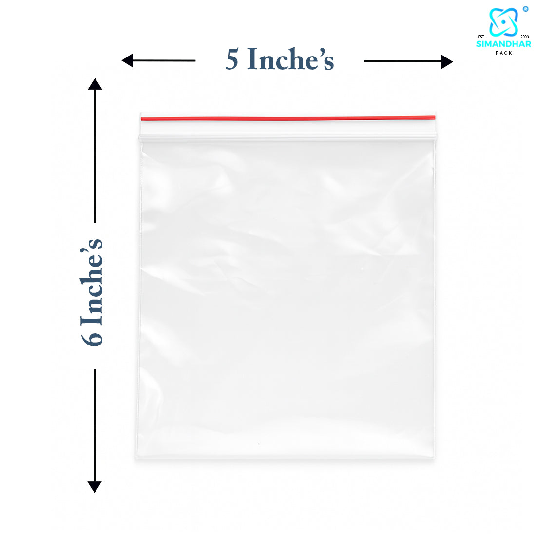 Transparent Zip Lock Bag for Food and Jewellery Packaging