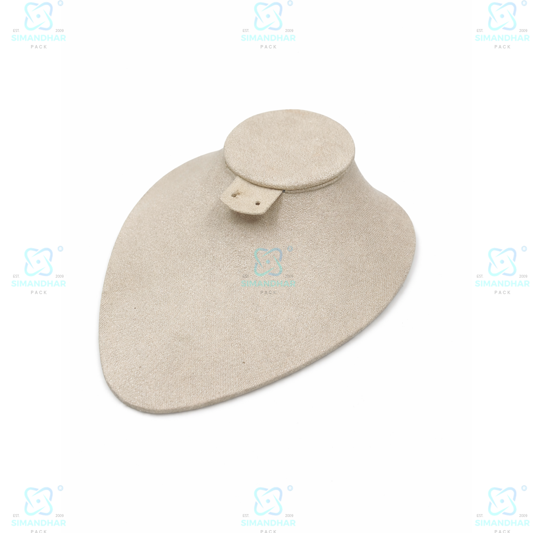 Jewellery Display Bust Stand for Necklace & Chain Presentation