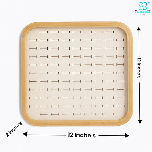 Premium Green Jewellery Ring Tray – Elegant Storage Solution
