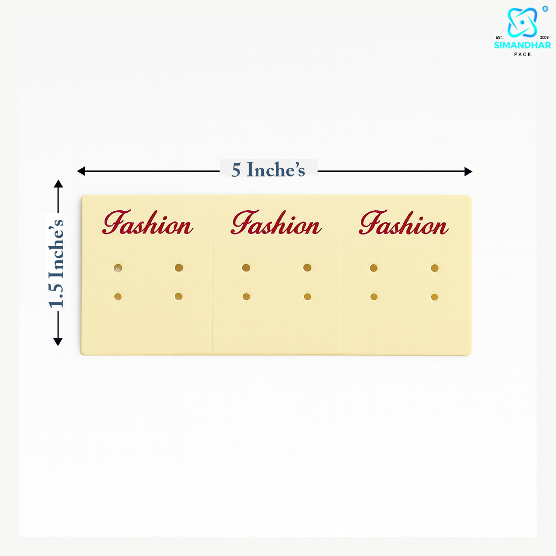 Premium Earrings Display Cards for Jewelry Packaging (Copy)