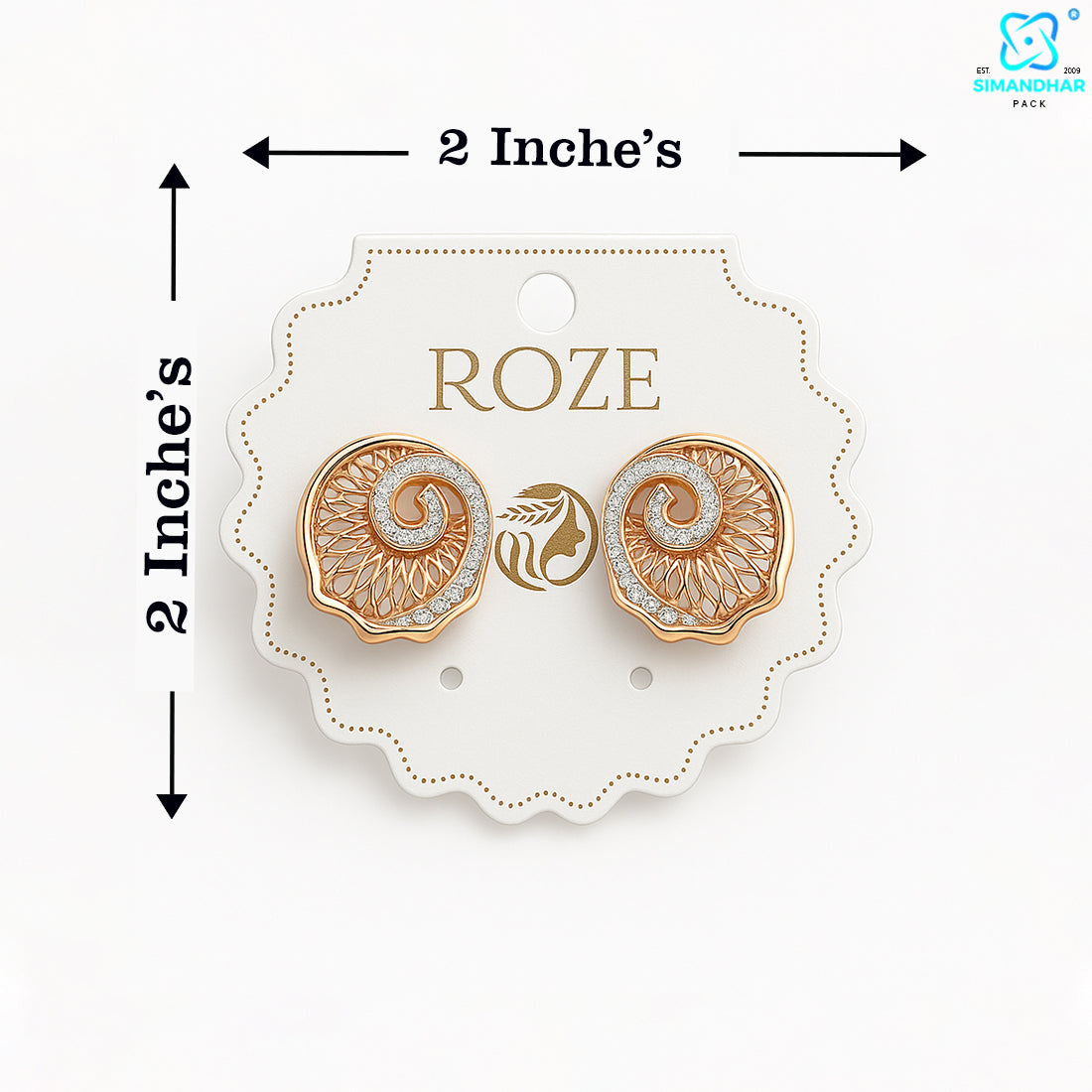High-Quality Earring Display Cards for Studs – Premium Look